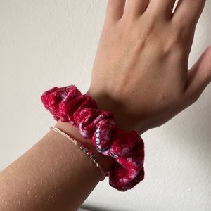 Felt Badger Scrunchie